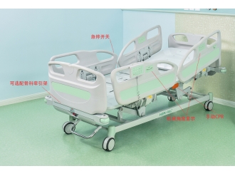 中國Ba868y 電動ICU病床 ( 重點推薦  四電機 多功能 背部透X光)工廠
